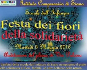 festa dei fiori materna