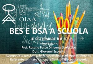 BES-DSA 10 SETTEMBRE